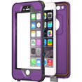thumbnail image 3 of iPhone 6 Plus 5.5 Pouces Étui Étanche [Compatible Empreinte Digitale ID] Protection Complète Mince pour Apple iPhone 6 Plus & 6s Plus (5.5 Pouces) - Violet, 3 of 7