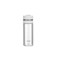 thumbnail image 2 of Matsuzay Botella de agua de vidrio, portátil, de Color sólido, transparente, a prueba de fugas, termoaislante, taza para beber, regalo con infusor de Teteras Blanco Matsuzay HA080623-02, 2 of 6
