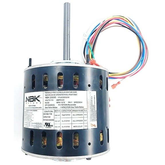 5470 Drive Blower Motor 115v, 1075 Rpm, 3/4-1/5 Hp | Exact Fit Replacement for Us Motors 5470 |  Sharptek Supply OEM