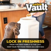 Gamma2 Vittles Vault Outback Airtight Plastic Dry Pet Food Storage Container for Dogs, Gray, 80 Pound Capacity