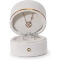 thumbnail image 2 of Leather Ring Box Engagement Proposal Wedding Ring Gift Box Multifunctional Jewelry Boxes-:, 2 of 5