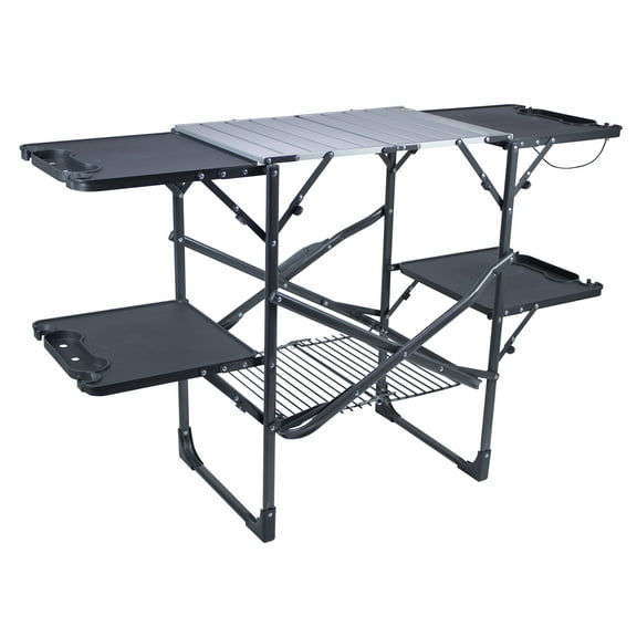 GCI Outdoor Slim-Fold Cook Station Portable Camping Table