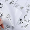 thumbnail image 3 of Stick & Embroidery Paper for Embroidery Dissolvable Embroidery Transfer for Transferring Embroidery Patterns 10PC,2 set x stick and stitch, 3 of 8