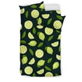 thumbnail image 1 of Ensemble de Literie Motif Feuilles de Lime, 1 of 5