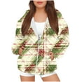 thumbnail image 1 of Jusqu'à 35 % de Réduction Ndbuld Veste pour Enfants Chemise à Manches Longues Motif T-shirt Imprimé Halloween Col Rond Haut Court Adapté pour Garçons et Filles Sweat à Capuche à Fermeture à Glissière, 1 of 3