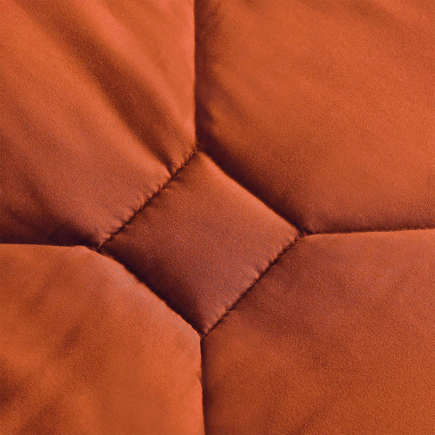 HIG 8-Piece Queen Bed in a Bag Comforter Set, Terracotta photo 6