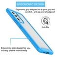 thumbnail image 2 of Galaxy A53 5G Case, Takfox Samsung A53 Phone Case Shock Absorbing, Rugged Shockproof Crystal Clear Hard Case Full Body Protective Sturdy Cover TPU Shell Bumper Case for Samsung Galaxy A53 5G,Blue, 2 of 6