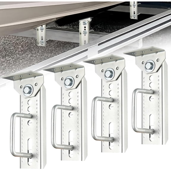 4💎 Pack 8" Galvanized Swivel Top Bunk Bracket Support Kit For Boat Trailer 3x3