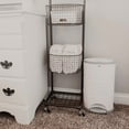 thumbnail image 4 of Dekor Classic Hands-Free Diaper Pail | White, 4 of 10