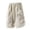 Khaki, variant on Cargo Shorts for Men Drawstring Outdoor Casual Gym Shorts Quick Dry Summer Beach Baggy Shorts with Multi Pockets