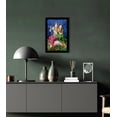 thumbnail image 5 of IBA Indianbeautifulart Radha Krishna Picture Frame Religious Poster Black Wall Frame Deity Photo Frame Wall Decor&nbsp;For Home/ Office/ Temple-6 x 8 Inches, 5 of 7