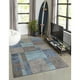 Unique Loom Providence Autumn Rug Blue Gray/Light Brown 9' x 12' 2