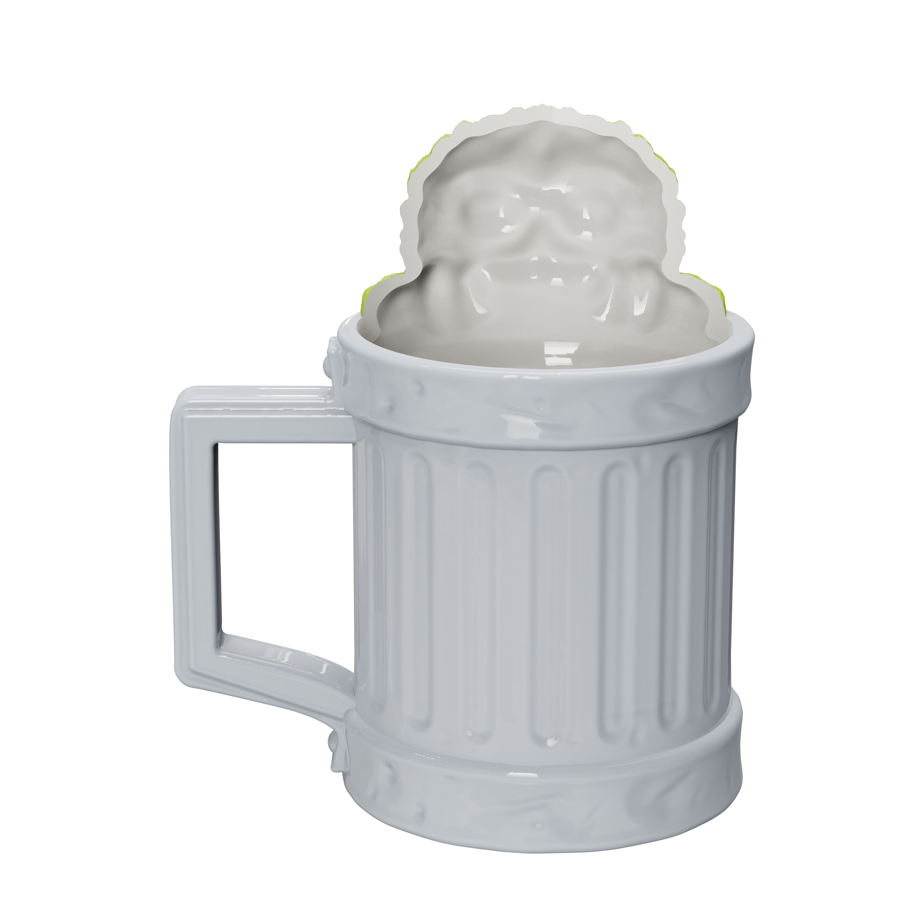 Zak Designs 11.5oz Oscar the Grouch Ceramic Sculpted Mug