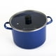 thumbnail image 2 of Olla Recta 26 cm Peltre con Tapa Vidrio Azul Inducción Cinsa, 2 of 3