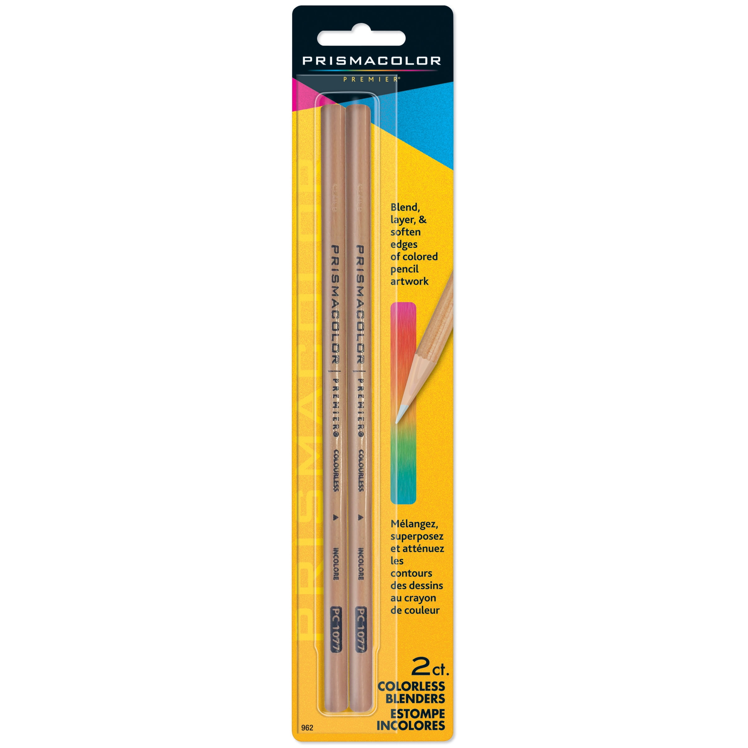 962 Premier Colorless Blender Pencils 2-Count New 
