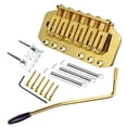 thumbnail image 1 of Electric Guitar Single Locking Tremolo Bridge Set Pulling String Plate Set Gold Black Shenzhuyue, 1 of 9