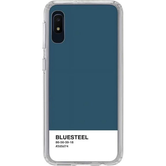 Skinit Color Palette Bluesteel Galaxy A10e Clear Case
