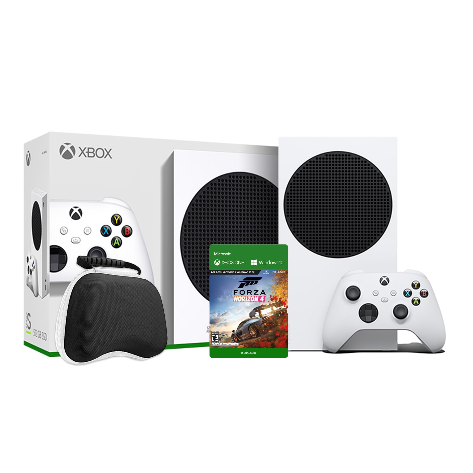joggen Leger aankomst 2020 New Xbox All Digital 512GB SSD Console - White Xbox Console and  Wireless Controller with Forza Horizon 4 Full Game and Black Controller  Protective Case - Walmart.com