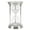 Silver, variant on Xirurus Metal Hourglass Sand Timer Decorative Vintage High Glossy Sandglass Clock Bronze Mini 10 Minutes - Elegant Tabletop Decor for Home Office and Gift (5.1 inches / 13 cm)
