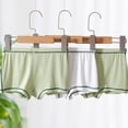 thumbnail image 3 of CYRBOKO Girls' Boxer Briefs 3 Pack, Breathable Soft Stretchy Cotton Girls Underwear Green Size 4-5 T, 3 of 7
