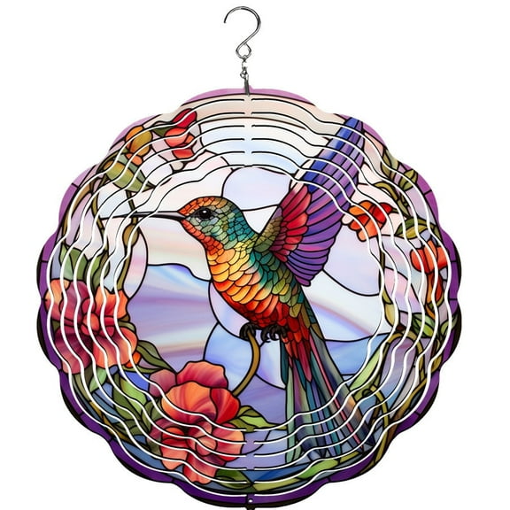 Hummingbird Wind Spinner