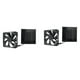 thumbnail image 3 of 2 Uds 20W 6 Pulgadas Kit de Ventilador de Escape Solar Extractor de Aire Mini Ventilador Ventilador Alimentado por Panel Solar para Casa de Pollo de Perro, 3 of 5