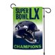 thumbnail image 2 of Bandera de jardín WinCraft Seattle Seahawks Super Bowl LX 30x46 cm, 2 of 4
