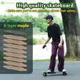 thumbnail image 5 of V6 Electric Skateboard, 450W Peak, Max 12 Mph & 10 Miles Range, Wireless Remote Control, 5 of 7