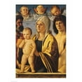 thumbnail image 2 of Posterazzi BALXIR218976 The Virgin & Child with St. Peter & St. Sebastian Poster Print by Giovanni Bellini - 18 x 24 in., 2 of 4
