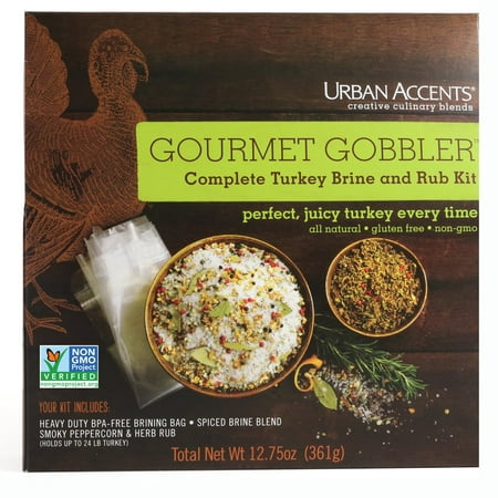 Gourmet Gobbler Turkey Brine Kit, 12.75 Ounce Urban