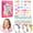 Flower-6pcs, variant on Gifts for Girls - Craft Kits for Kids 5-12 | Gifts for 5 6 7 8 9 Year Old Girls | Hair Accessories Making Set | That Allows Girls to Make Their Own Unique DIY Toys Hair Accessories