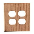 thumbnail image 6 of Switch Plate - Traditional - 2 Duplex - Natural Maple, 6 of 7