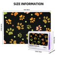 Dog Paws Pattern, Jigsaw Puzzles 300 Pieces Wooden Jigsaw Toy Family