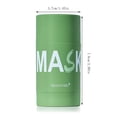 thumbnail image 3 of Fiudx Mascarilla En Barra de Té Verde, Limpiadora de Poros y Eliminadora de Puntos Negros, Ingredientes Naturales Hidratantes, Diseño Ligero para Viaje, Apta para Todo Tipo de Piel, Cuidado de La Pie, 3 of 6