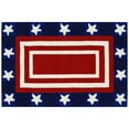 thumbnail image 2 of Liora Manne  Frontporch Patriotic Pendant Indoor/Outdoor Rug 1'8" x 2'6", 2 of 5
