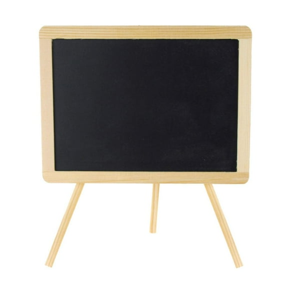 Chalkboard Wood Easel Sign, Rectangular, 10-Inch