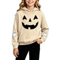thumbnail image 6 of SHTXOZHI Halloween Hoodies Sweatshirts for Boys Girls Long Sleeve Graphic Tops Casual Outdoor Warm Basic Layering, 6 of 6
