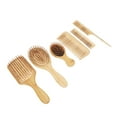 thumbnail image 1 of Hairdressing Comb, Beard Brush Round Teeth Air Cushion Massage Effect 6Pcs  for Detangling, 1 of 8