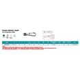thumbnail image 2 of 316 STAINLESS STEEL CHAIN SWIVEL SNAP 5/32"-3/16" (S0645-0005), 2 of 2