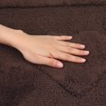 thumbnail image 3 of Unique Bargains Cute Heart Pattern Bath Rugs Mat Soft Absorbent Bath Rugs Brown 20" x 32", 3 of 7