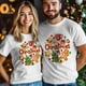 thumbnail image 3 of Mens T Shirts Cartoon Christmas Tree Biscuit Short Sleeve Casual Men's Tee Tops Graphic T-Shirts for Teen Boys/Men, 3 of 8