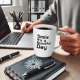 thumbnail image 4 of Taza de café Ednzion White Elephant Smile Beautiful Day 400 ml, 4 of 7