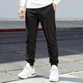 thumbnail image 7 of Quick Dry Lightweight Men's Athletic Pants | Breathable Workout Running Trousers, 7 of 7