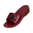 thumbnail image 2 of Orthopedic Wedge Sandals for Women Dressy Summer Comfortable Sandals Casual Slip on Platform Fashion Shoes Ladies Beach Outdoor Slides Slippers, 38, 2 of 6