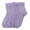 Purple, variant on Women Thin Ankle Socks Bamboo Crew Lightweight Soft Breathable Socks 5 Pairs (Purple, Medium)
