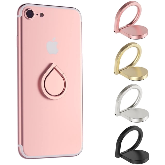 Soporte de anillo para teléfono móvil Soporte de anillo giratorio de 360 ° Soporte para dedo Soporte para teléfono inteligente Soporte para dedo para teléfono inteligente Xemadio WMZL-963-3