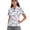Happy Easter, variant on Whosucclay Rabbit Flowers Workout Shirts for Golf Tennis, Breathable Polyester Polo Shirts Half-Zip Moisture Wicking Golf Tops Size Small