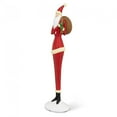 thumbnail image 2 of MDR Trading AB-27-HIPSTER-170-Q01 Tall Modern Santa Statuette, Red & White, 2 of 2