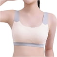 thumbnail image 3 of Penkiiy Entrenamiento sujetadores para niñas, sin costuras Teen Girls Sports Bras Ultra Comfort Soft Tween Bras, 3 of 6