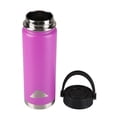 thumbnail image 6 of Ozark Trail 24 oz Double Wall Vacuum Sealed Stainless Steel Water Bottle, Magenta Fire, 2 Pack, 6 of 9